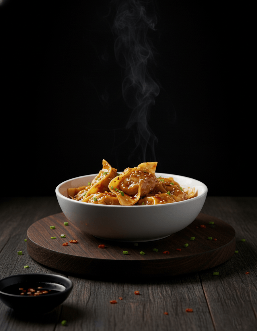 Pangsit Chili Oil (isi 6pcs)